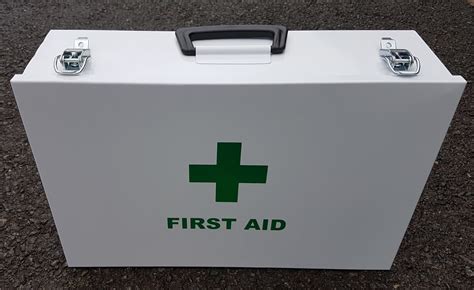 first aid kit steel box|first aid box available here.